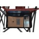 Крісло розкладне KingCamp Juniper C10 KC2538 red/grey