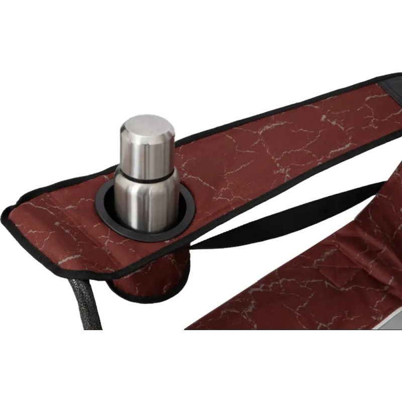 Крісло розкладне KingCamp Juniper C10 KC2538 red/grey
