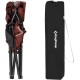 Крісло розкладне KingCamp Juniper C10 KC2538 red/grey
