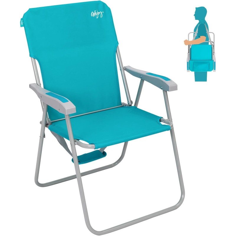 Складаний пляжний стілець Wejoy WF1901 cyan