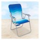 Складаний пляжний стілець Wejoy WF1901 dark blue/white