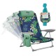 Пляжне крісло з регульованою спинкою Wejoy WF1905 rainforest blue