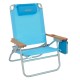 Пляжний стілець з регульованою спинкою Wejoy L WF2207 blue
