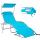 Шезлонг з навісом Wejoy WF2431 blue