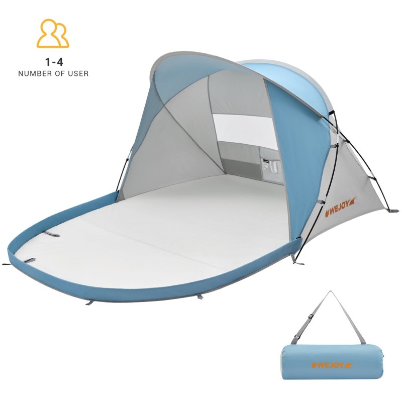 Пляжний тент Wejoy WT2101 blue/grey