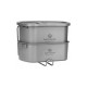 Набір туристичного посуду Cook “n” Escape Titanium Canteen Mesh Kit CA2117 grey