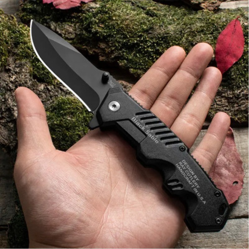 Ніж складний Kyson KS-525 black